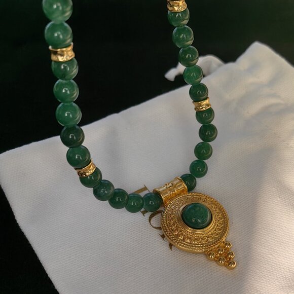 Stunning Vintage Chunky Retro Gold Disc Earrings - Picture 5 of 8